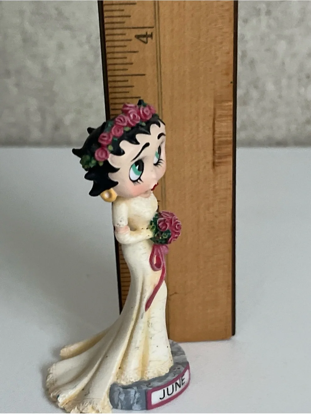 Danbury Mint Betty Boop Boopin Through the Years Perpetual Calendar June